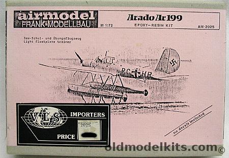 Airmodel 1/72 Arado AR-199 Floatplane Trainer, AM-2025 plastic model kit